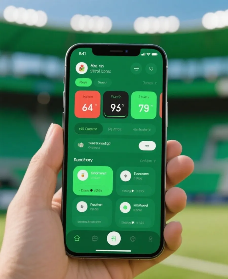 2026世界盃官方APP行動介面示意