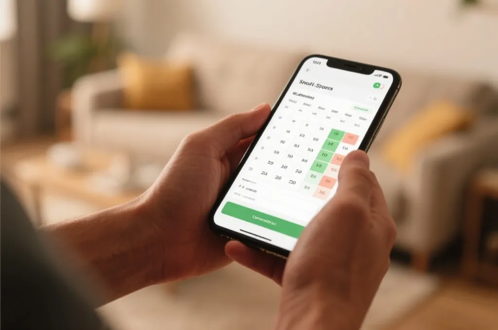 球迷使用手機APP查詢最新體育賽事日程與時間表
