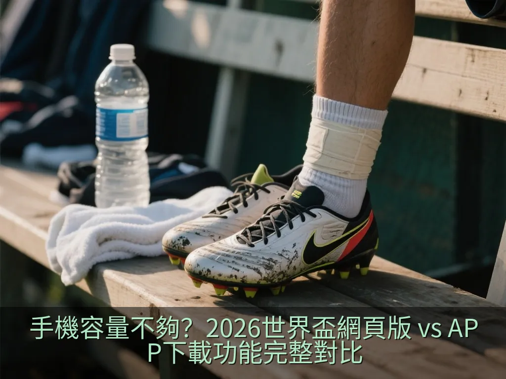 手機容量不夠？2026世界盃網頁版 vs APP下載功能完整對比